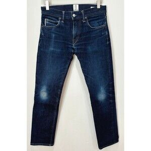 Hiroshi Kato Jeans Mens 28x33 Selvedge Denim Needle Skinny Stretch Raw Wash